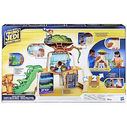 Star Wars Tenoo Jedi Temple 50.8-cm-tall Playset with Action Figures