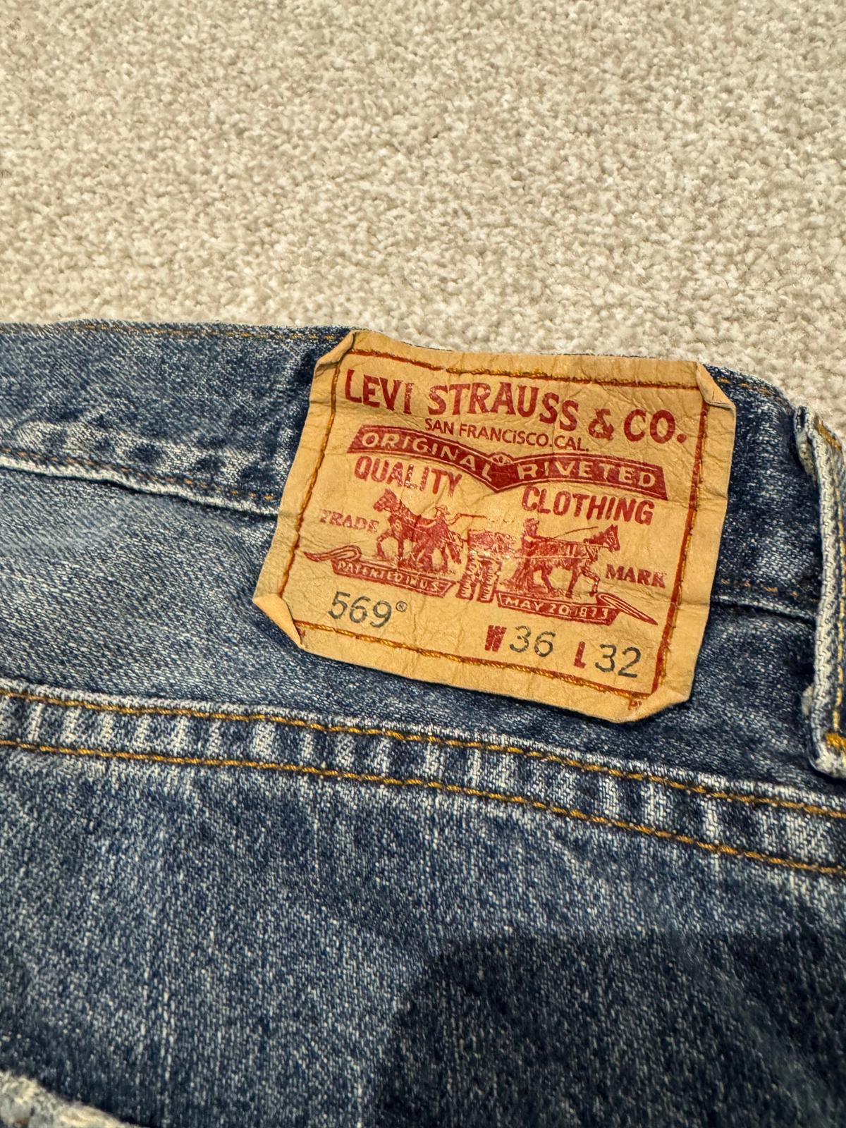 Levi Strauss & Co 569 Denim Shorts W36 L32