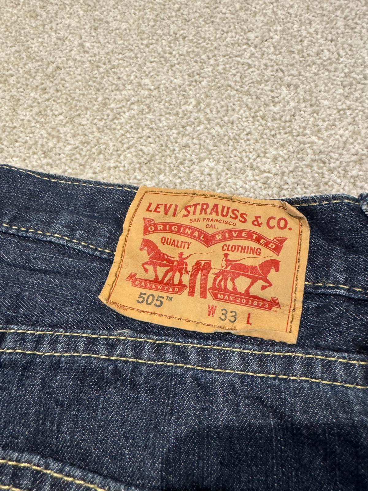 Levi Strauss & Co 505 Denim Shorts W33
