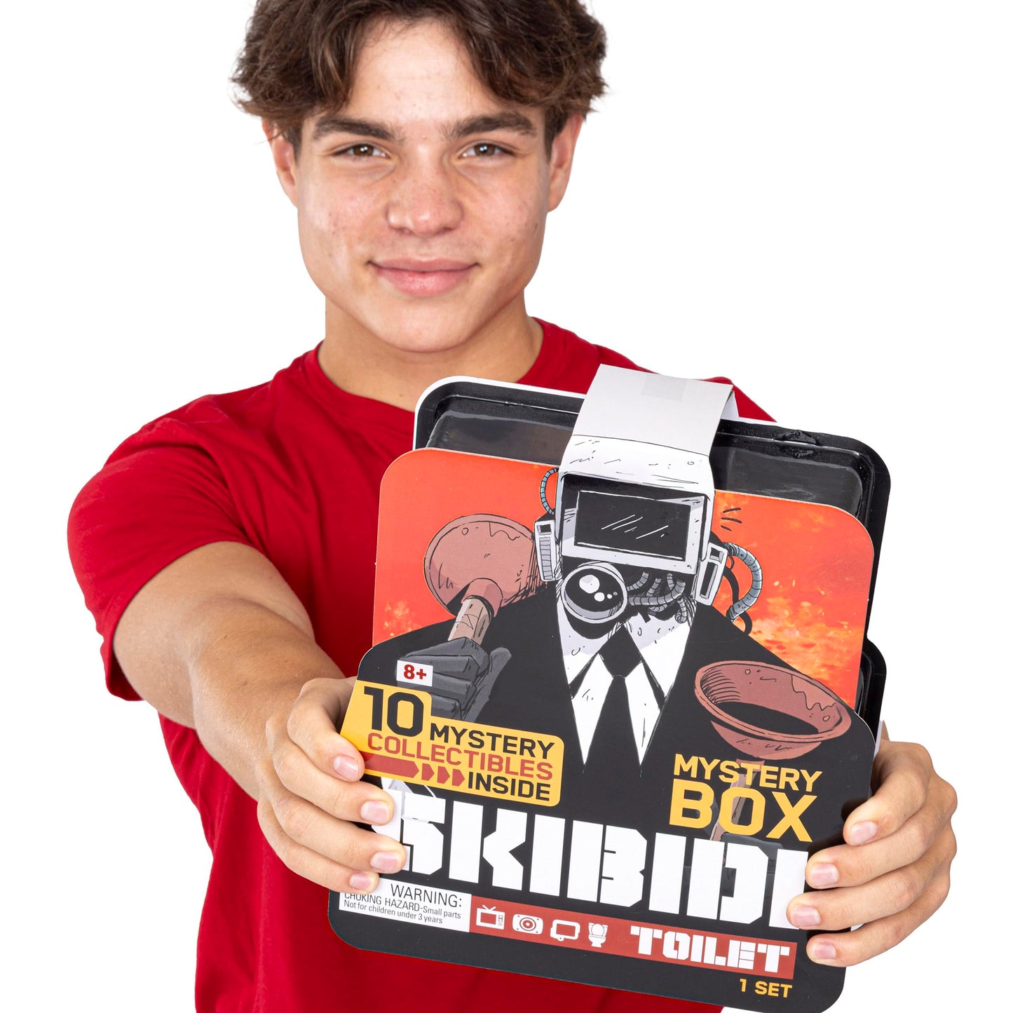 Skibidi Toilet Mystery box With 10 mystery surprises Officially Licensed Skibidi Toilet Merch
