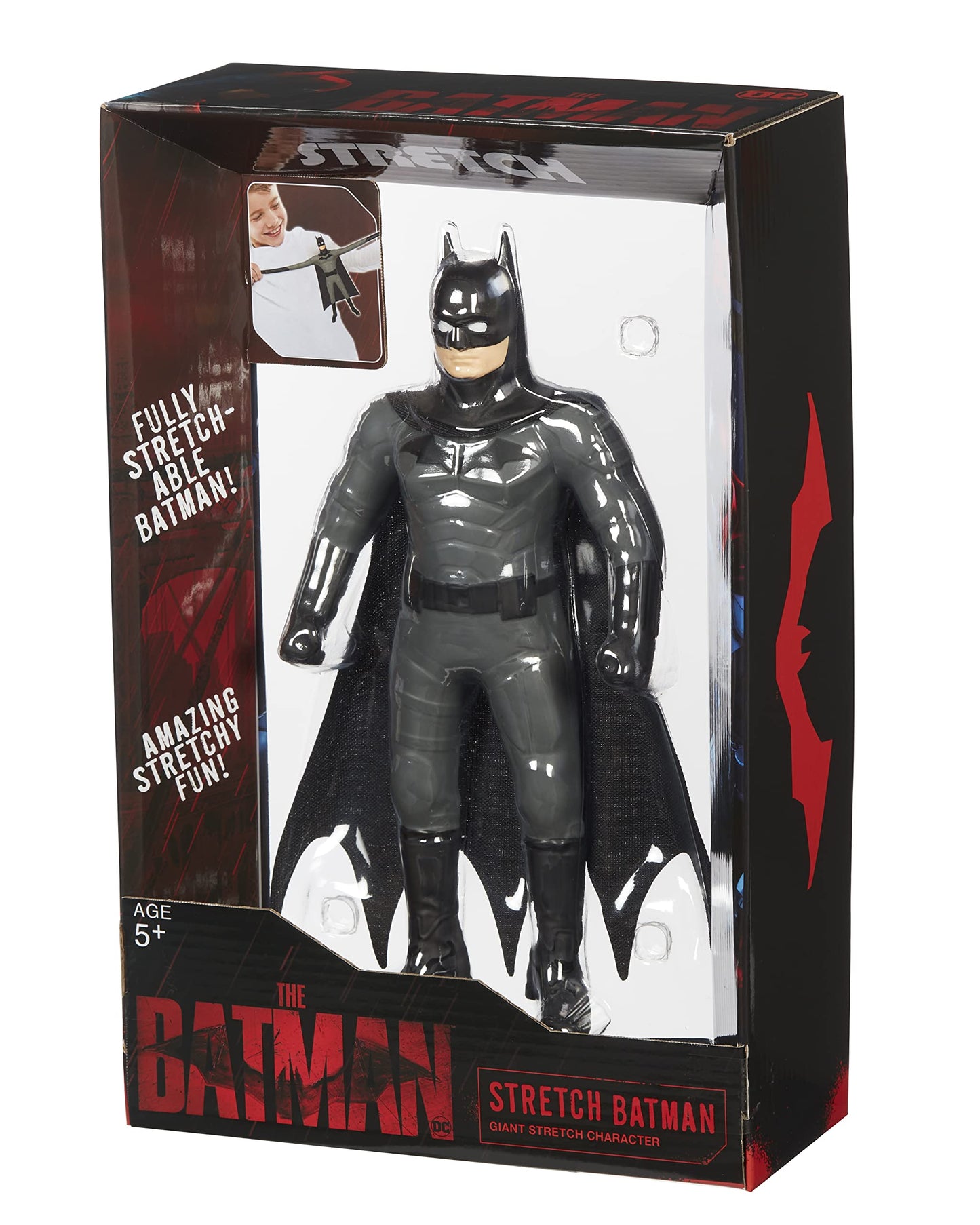 Stretch BATMAN LARGE TOY. AMAZING FUN. DC SUPERHERO TOY. BOYS PRESENT. SUPERHERO TOYS.