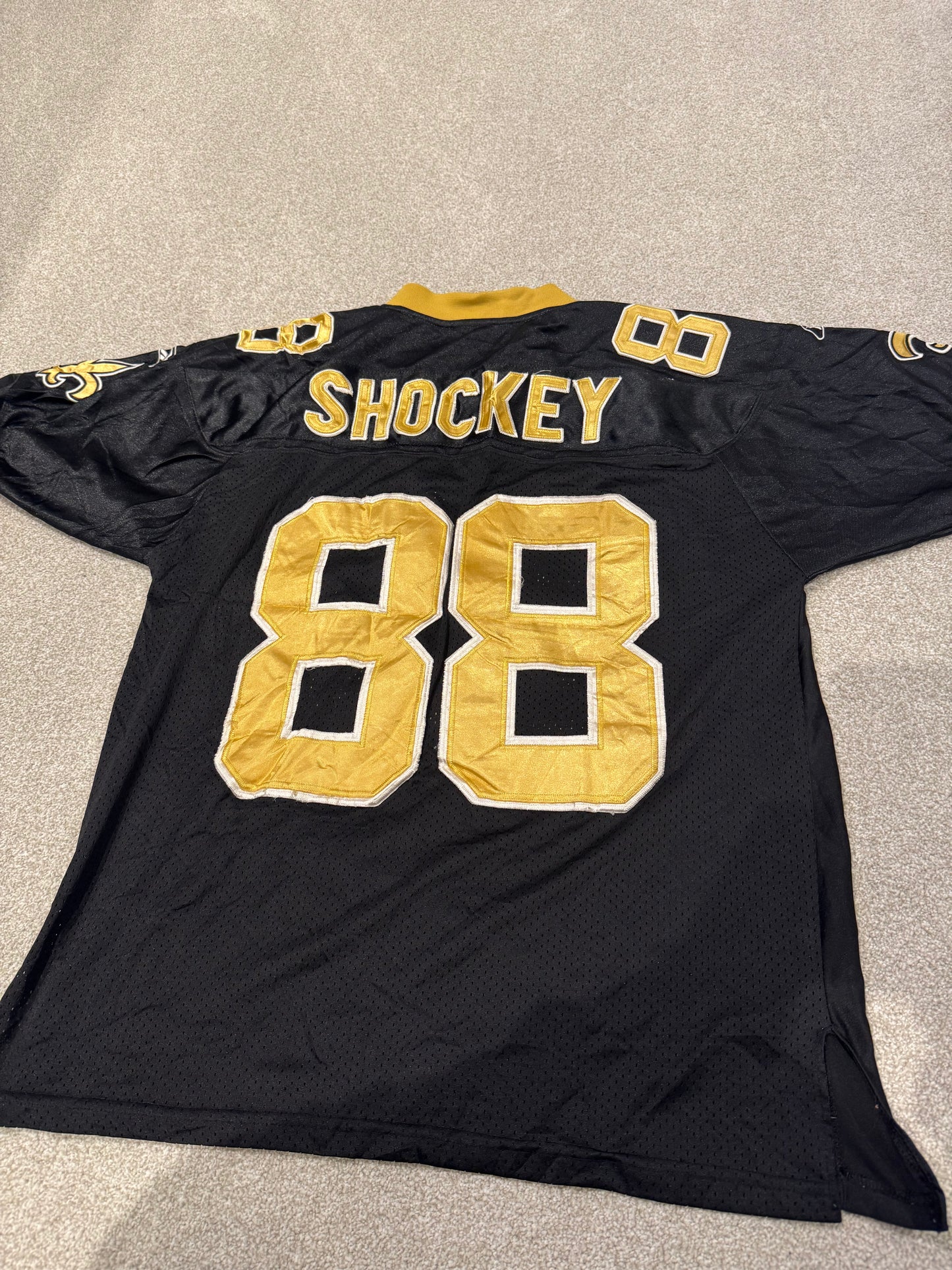 New Orleans Saints Reebok NFL Equipment "Shockey" 88 Top Size 48