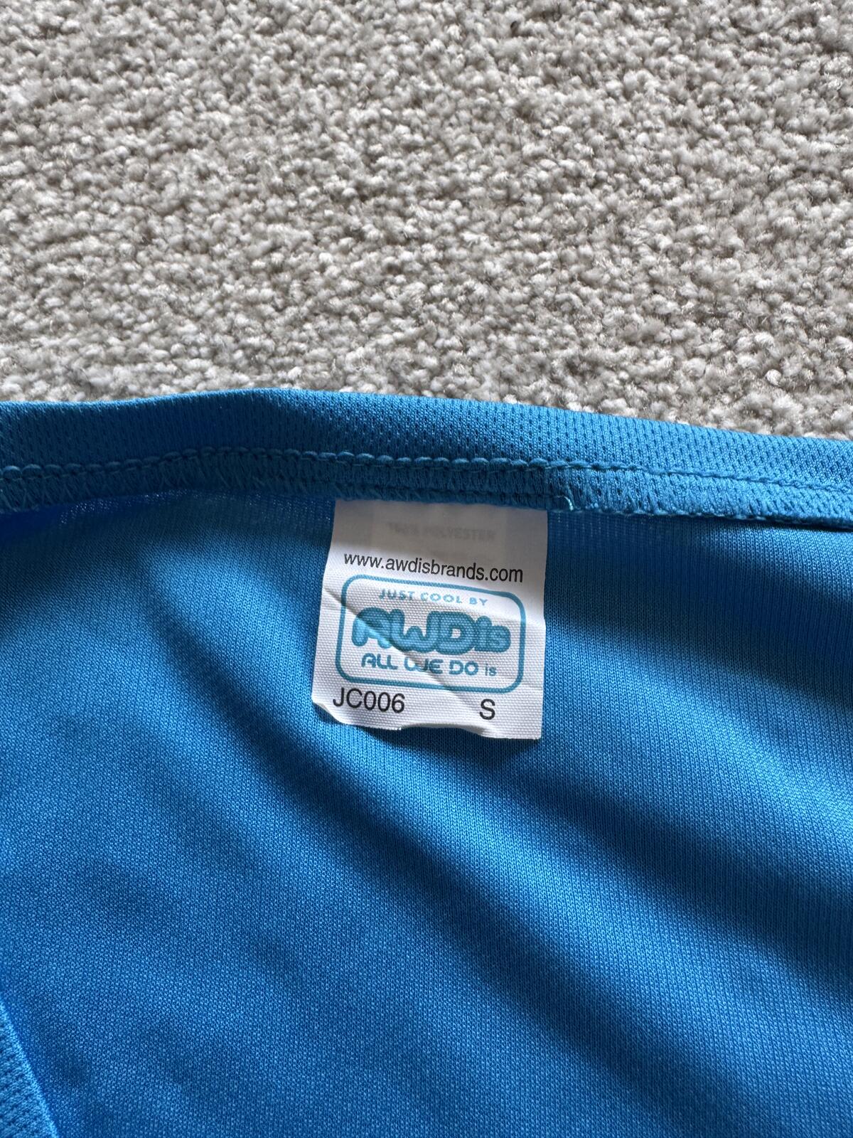 AWDis Sapphire Blue T-Shirt Small