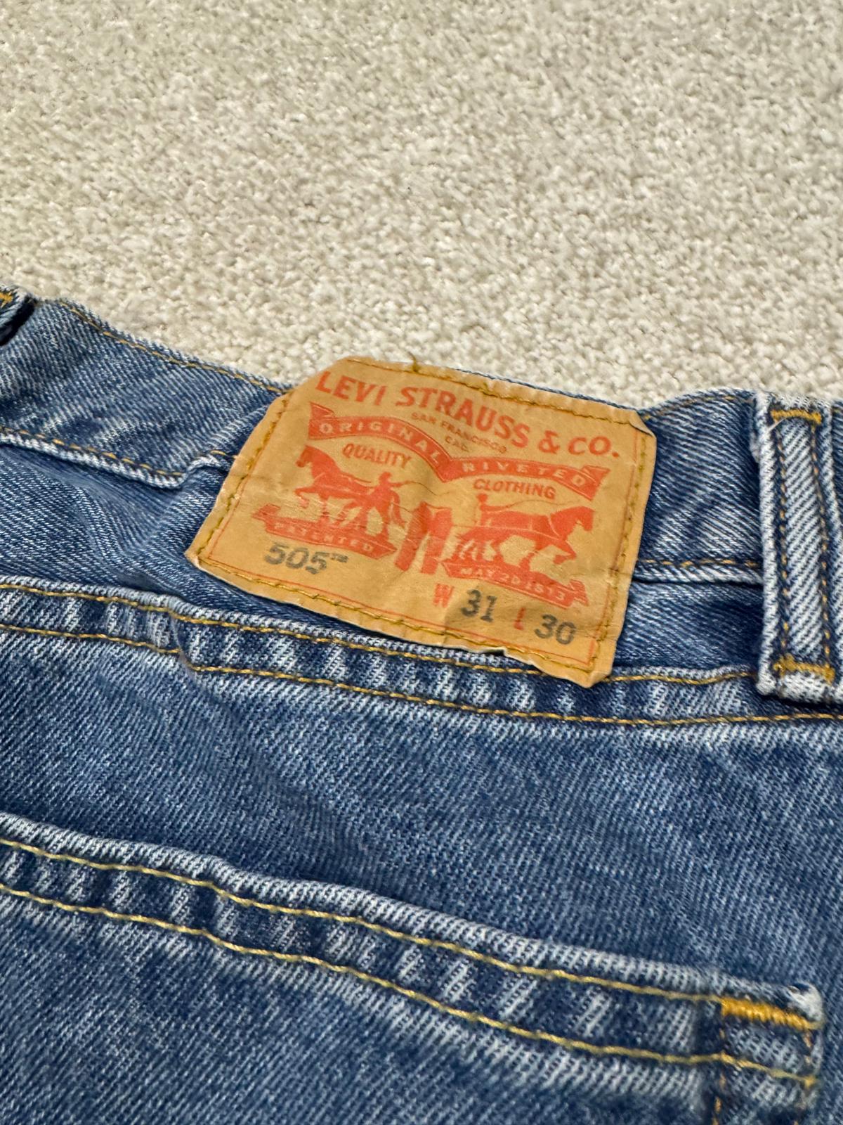 Levi Strauss & Co 505 Denim Shorts W31 L30
