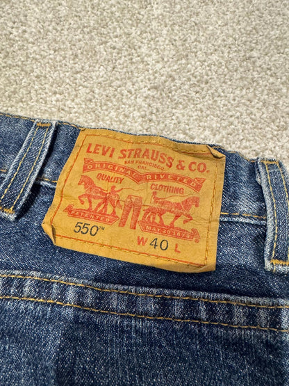Levi Strauss & Co 550 Denim Shorts W40