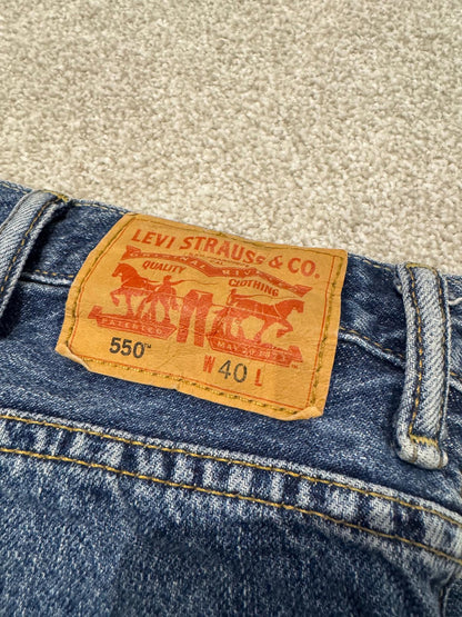 Levi Strauss & Co 550 Denim Shorts W40