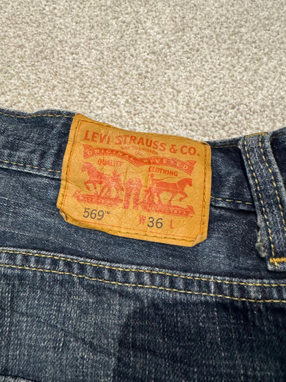 Levi Strauss & Co 569 Denim Shorts W36