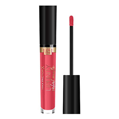 Max Factor Lipfinity Velvet Matte Lipstick, Matte Merlot - 3.5 ml