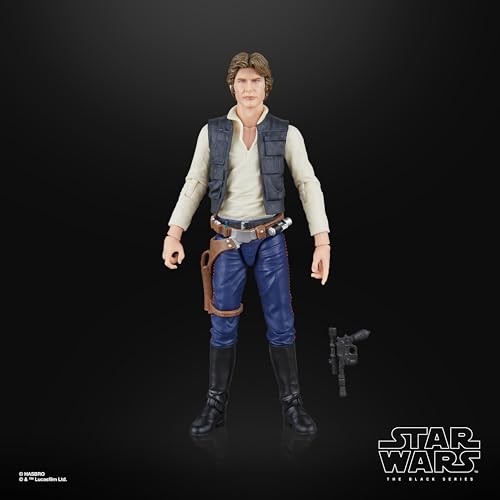 Star Wars The Black Series Han Solo, A New Hope Premium Collectible 15-cm Action Figure