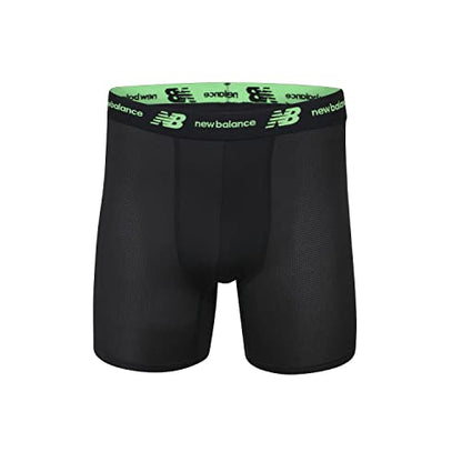New Balance Men's Mesh 5" No Fly Boxer Brief (4 Pack) Boxer Briefs (pack of 4)