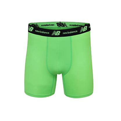 New Balance Men's Mesh 5" No Fly Boxer Brief (4 Pack) Boxer Briefs (pack of 4)