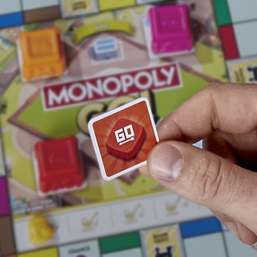 Hasbro Gaming Monopoly GO! Strategy Game for 8+ Year Old Kids, for 2-4 Players, Family Party Games for Children and Adults