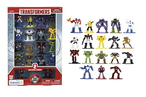 Transformers jada Nano metalfigs, die cast, Series 3/Series 2 (16 Figures Plus 2 Exclusives)