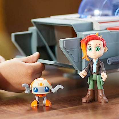 Star Wars Lys Solay Figure & Speeder Bike, 4"-Scale Action Figures & Vehicles, Toys for Kids