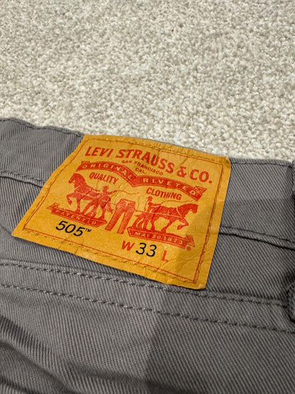 Levi Strauss & Co 505 Denim Shorts W33