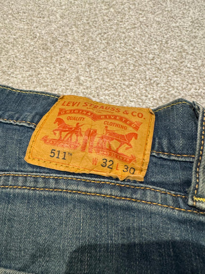 Levi Strauss & Co 511 Denim Shorts W32 L30