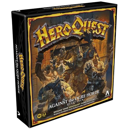 Avalon Hill Hero Quest Against the Ogre Horde Board Game