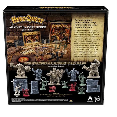 Avalon Hill Hero Quest Against the Ogre Horde Board Game