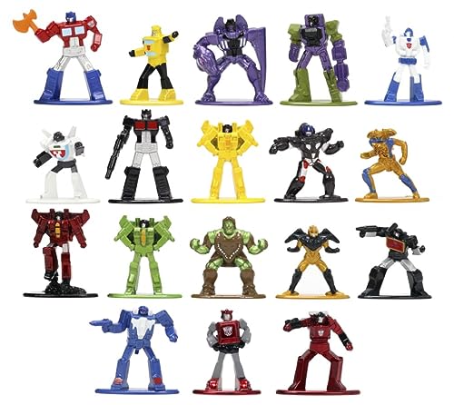 Transformers jada Nano metalfigs, die cast, Series 3/Series 2 (16 Figures Plus 2 Exclusives)