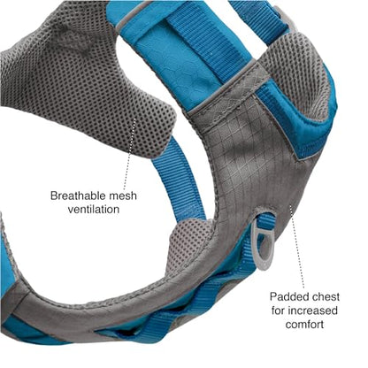 Kurgo Journey Air Harness, Dog Harness for Running and Walking