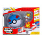 Pokémon Pikachu Battle Spinner Pack - Battle Spinner with Great Ball Spinner Launcher