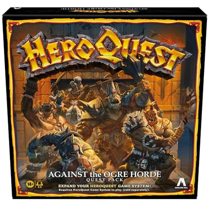Avalon Hill Hero Quest Against the Ogre Horde Board Game