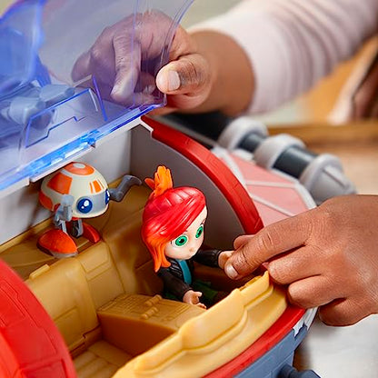 Star Wars Lys Solay Figure & Speeder Bike, 4"-Scale Action Figures & Vehicles, Toys for Kids
