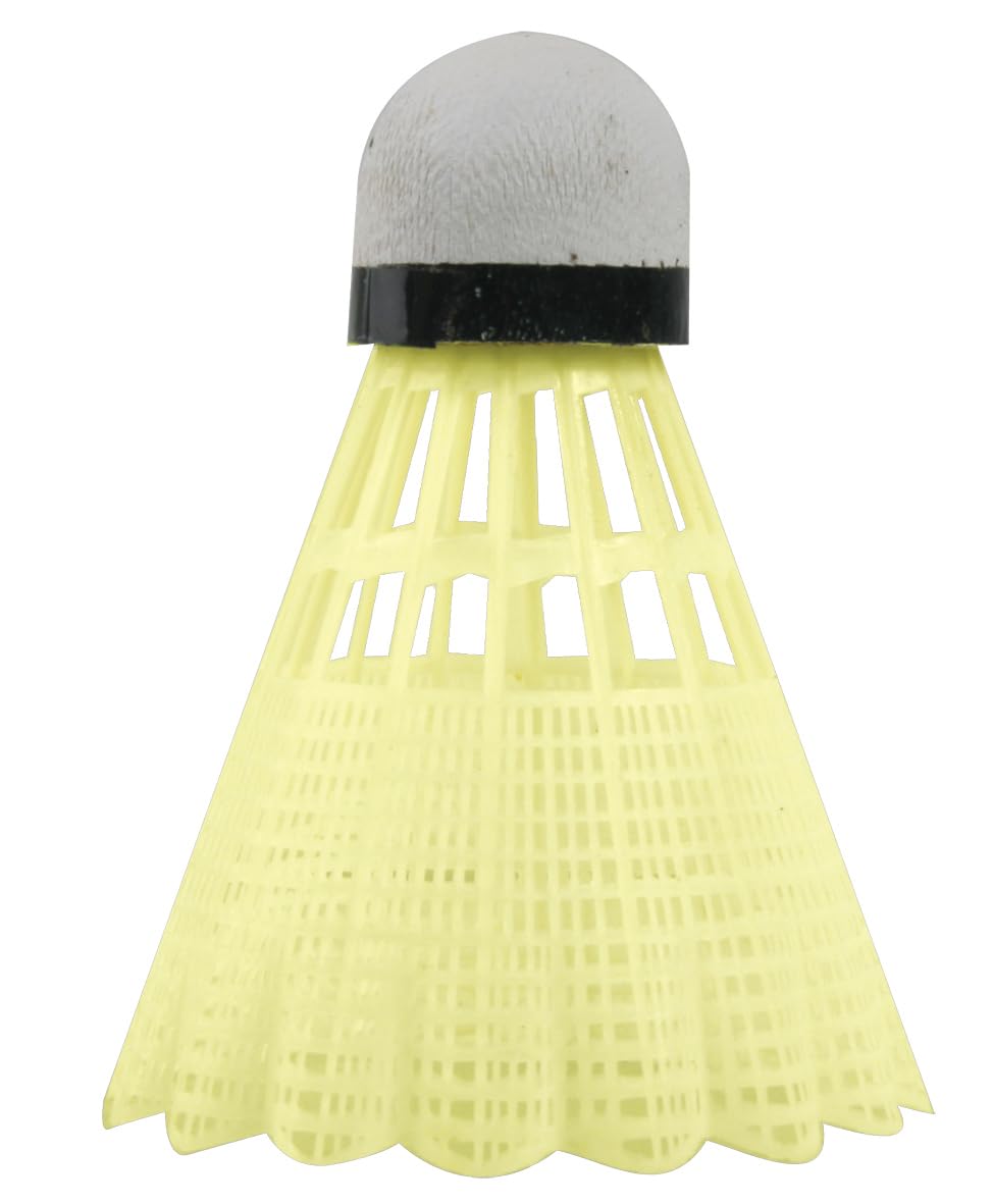 Talbot Torro White/Yellow Tech 150 Synthetic Shuttlecock 3 Pack