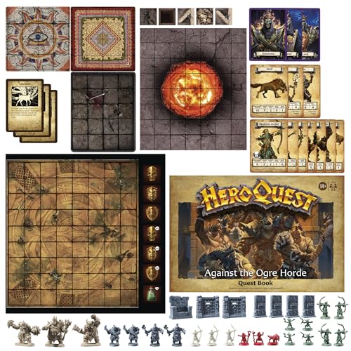 Avalon Hill Hero Quest Against the Ogre Horde Board Game