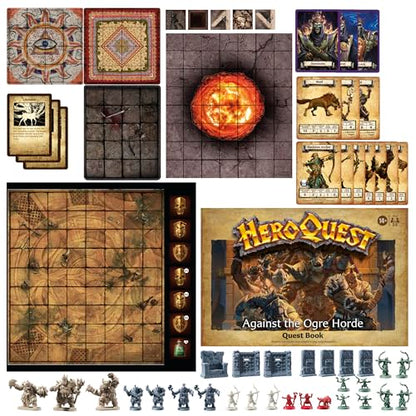 Avalon Hill Hero Quest Against the Ogre Horde Board Game