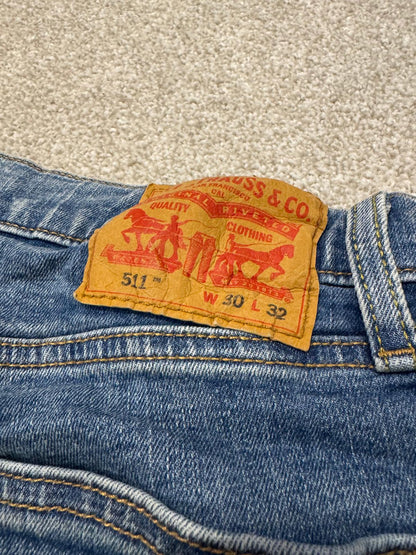 Levi Strauss & Co 511 Denim Shorts W30 L32