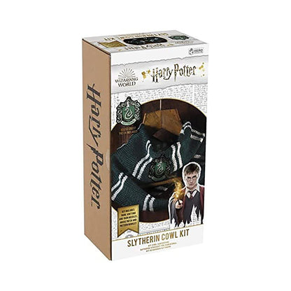 Wizarding World - Slytherin Infinity Scarf - Harry Potter Wizarding World Knitting Kits by Eaglemoss Collections