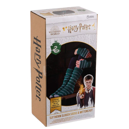 Wizarding World - Hogwarts Slytherin Knitting Kit - Harry Potter Knitting Kits by Eaglemoss Collections