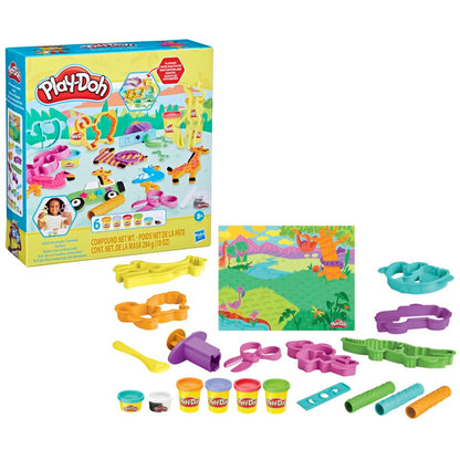 HASBRO PLAY DOH WILD ANIMALS TOOLS