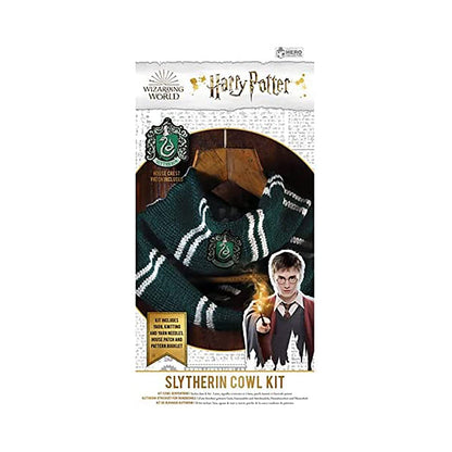 Wizarding World - Slytherin Infinity Scarf - Harry Potter Wizarding World Knitting Kits by Eaglemoss Collections