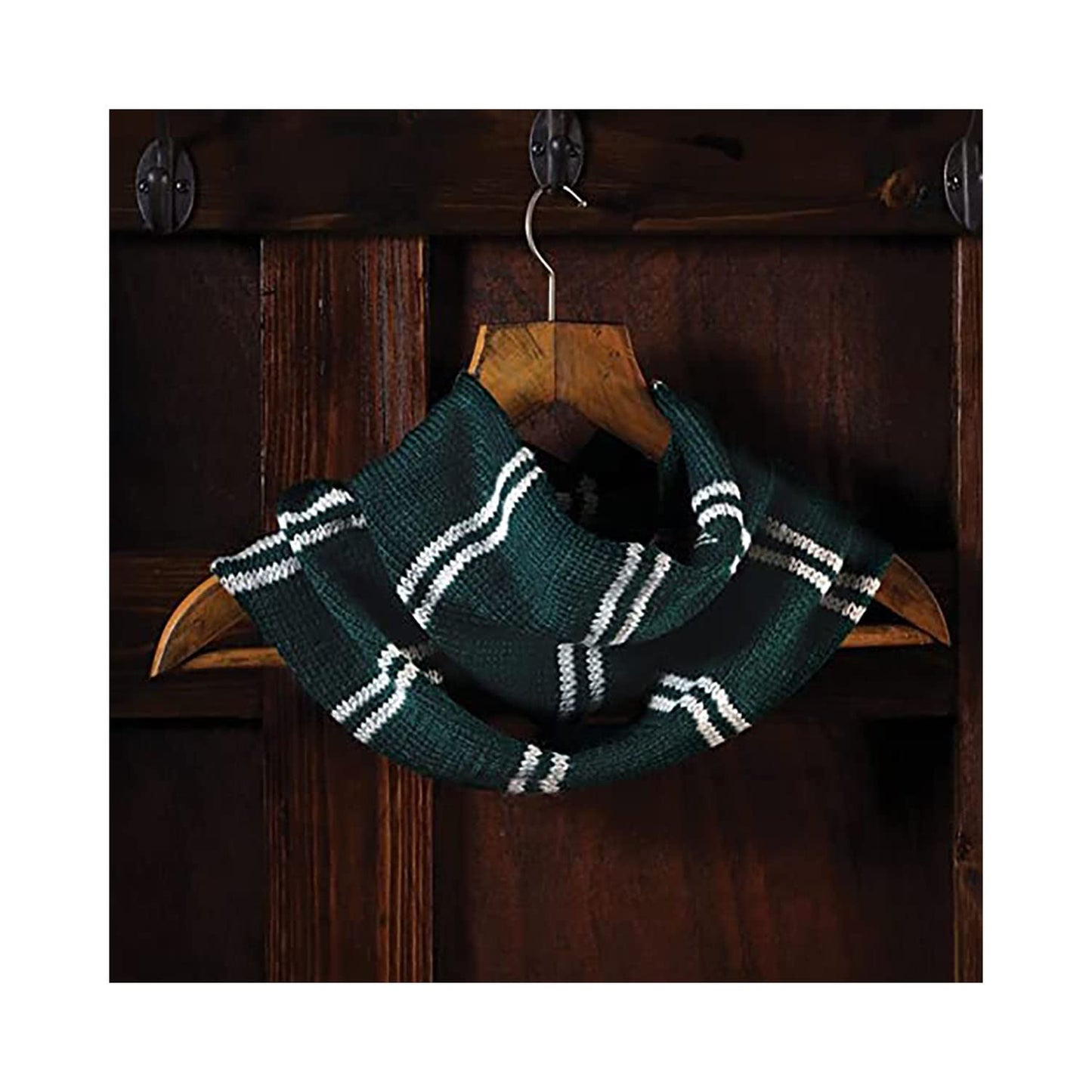 Wizarding World - Slytherin Infinity Scarf - Harry Potter Wizarding World Knitting Kits by Eaglemoss Collections