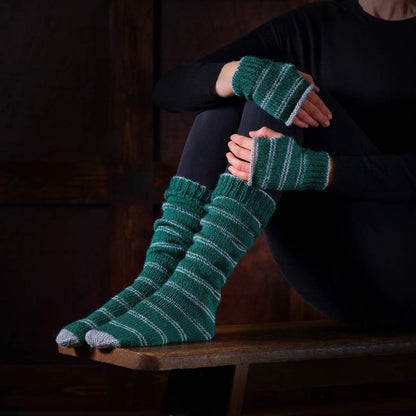 Wizarding World - Hogwarts Slytherin Knitting Kit - Harry Potter Knitting Kits by Eaglemoss Collections