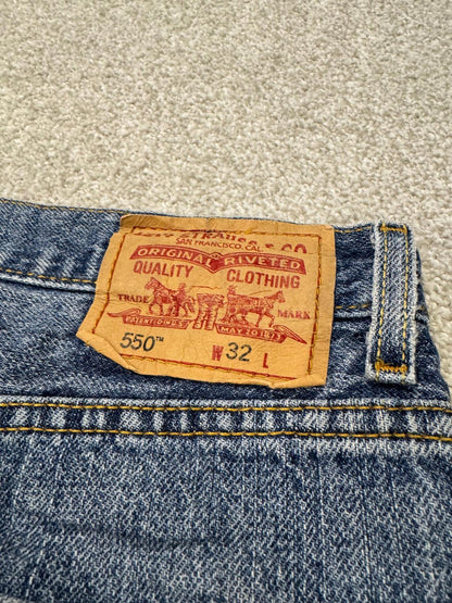 Levi Strauss & Co 550 Denim Shorts W32