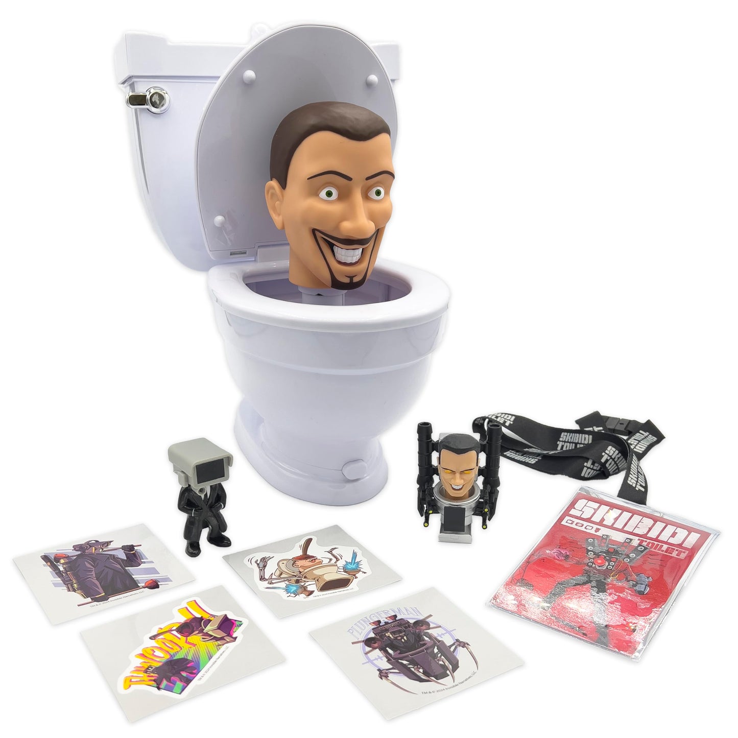Skibidi Toilet Mystery Toilet Mystery Toilet with Surprise Toys to Discover inside, Officially Licensed Merch