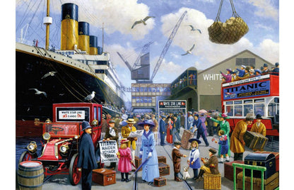 Kevin Walsh K33015 Nostalgia Titanic Maiden Voyage 1000 Piece Jigsaw Puzzle