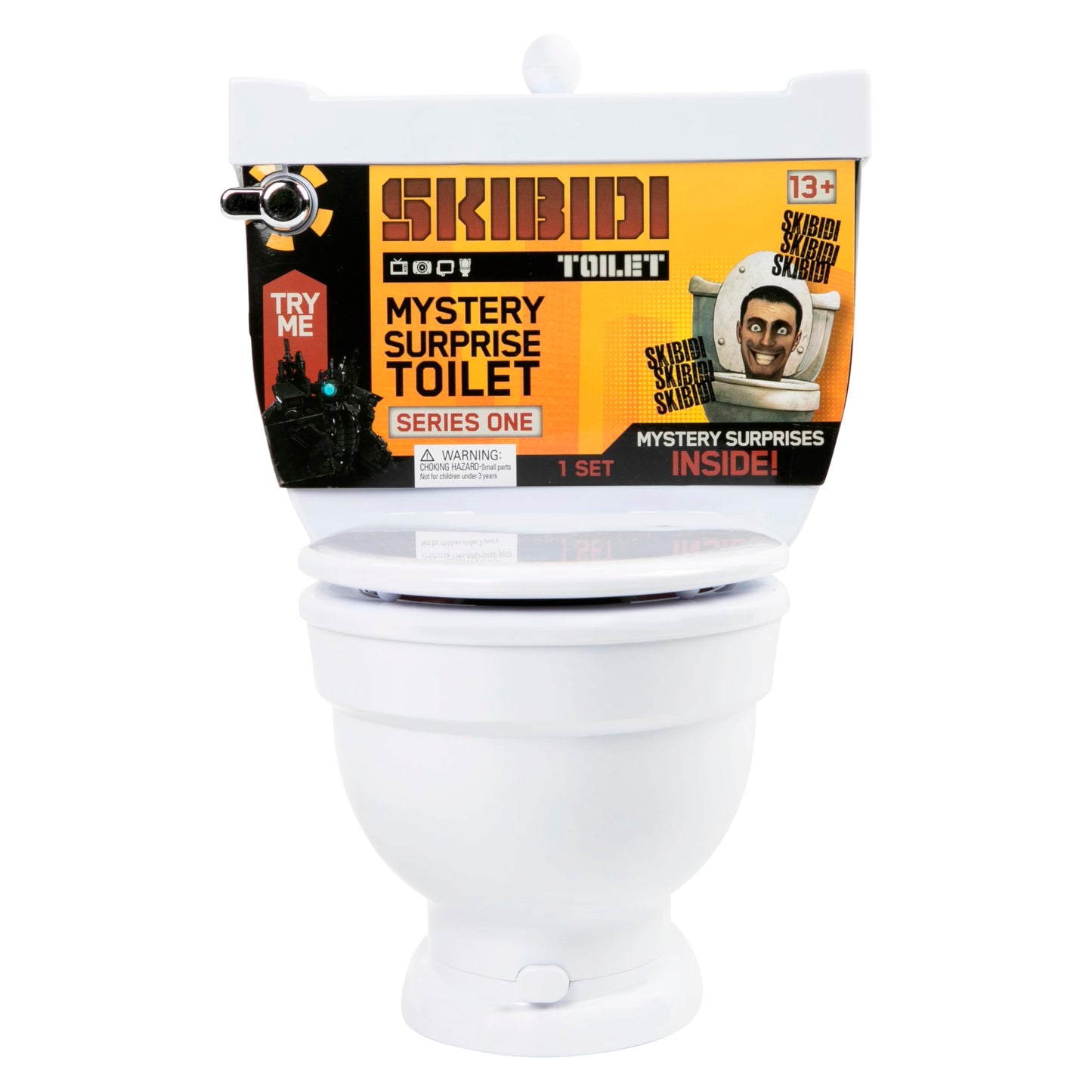 Skibidi Toilet Mystery Toilet Mystery Toilet with Surprise Toys to Discover inside, Officially Licensed Merch