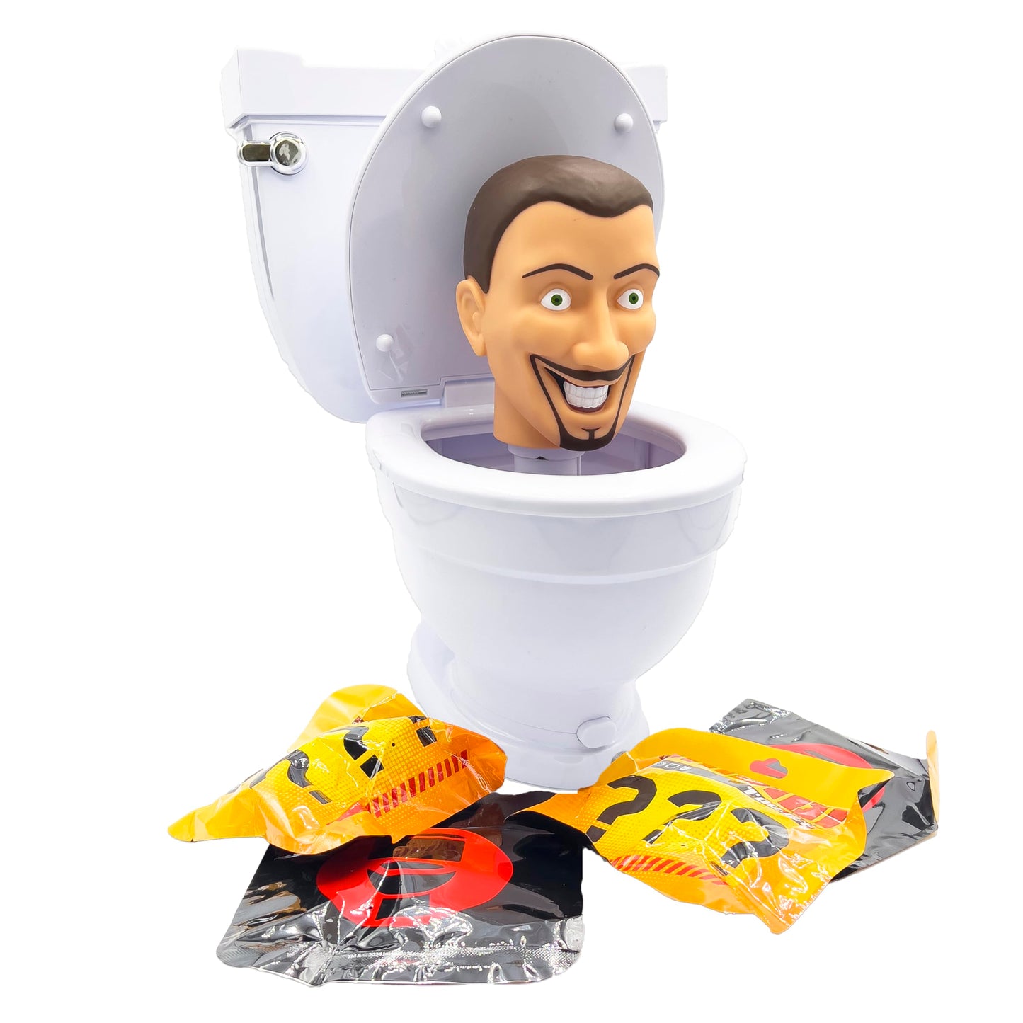 Skibidi Toilet Mystery Toilet Mystery Toilet with Surprise Toys to Discover inside, Officially Licensed Merch