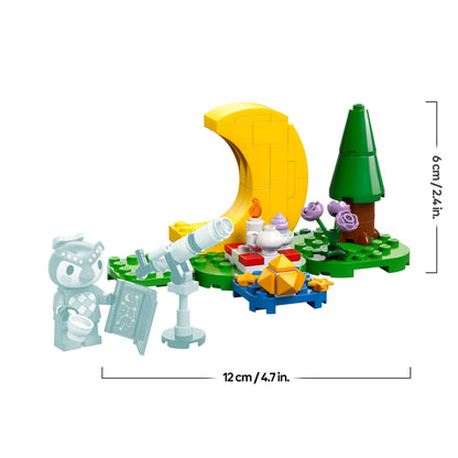 LEGO Animal Crossing Stargazing with Celeste, Creative Astronomy Toy Set for 6 Plus Year Old Girls & Boys, with Character Minifigure and Telescope, Birthday Gift Idea, Great for fun Role Play 77053