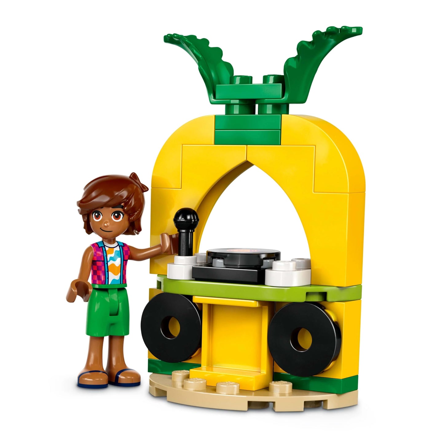 LEGO Friends Unicorn & Flamingo Pool Party Toy with Animal 'Floaties', 2 Mini Dolls, Churro the Cat & Accessories incl. a DJ Booth & Sunbeds - Creative Gift for 5+ Year Old girls - 42658