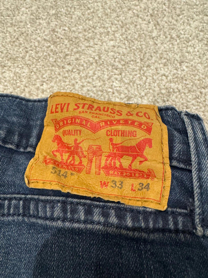 Levi Strauss & Co 514 Denim Shorts W33 L34