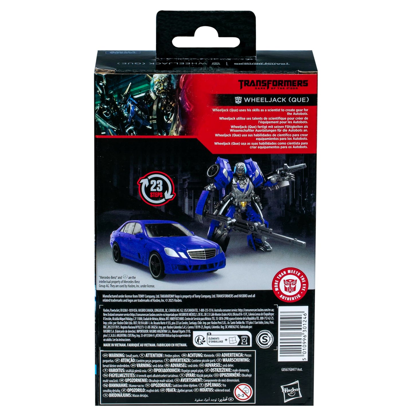 Transformers Studio Series Deluxe Class Dark of the Moon Wheeljack (Que) Action Figure
