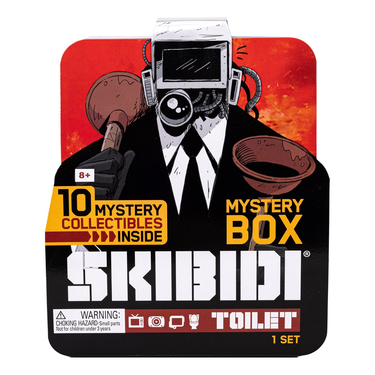 Skibidi Toilet Mystery box With 10 mystery surprises Officially Licensed Skibidi Toilet Merch