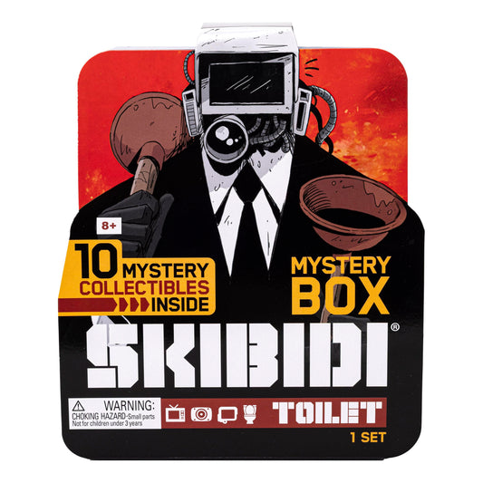 Skibidi Toilet Mystery box With 10 mystery surprises Officially Licensed Skibidi Toilet Merch
