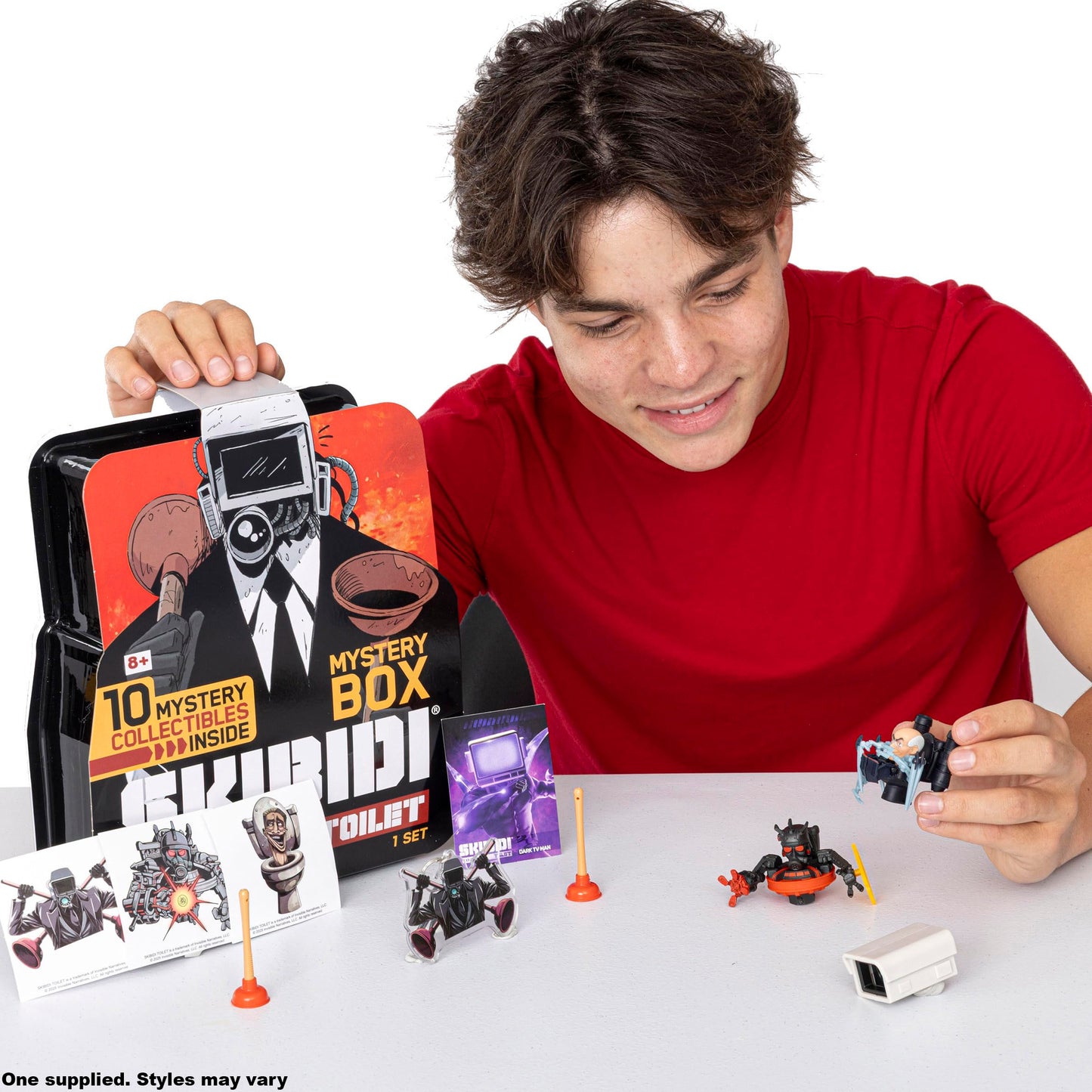 Skibidi Toilet Mystery box With 10 mystery surprises Officially Licensed Skibidi Toilet Merch