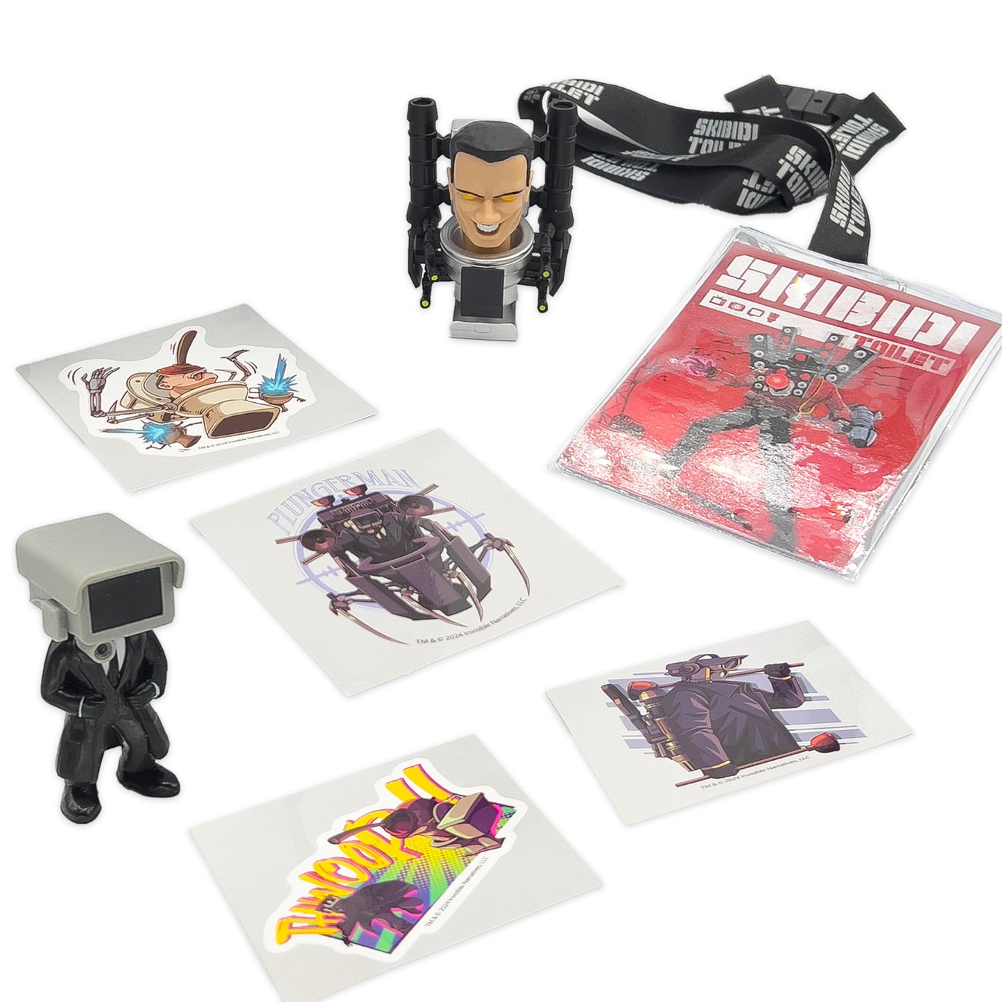 Skibidi Toilet Mystery Toilet Mystery Toilet with Surprise Toys to Discover inside, Officially Licensed Merch